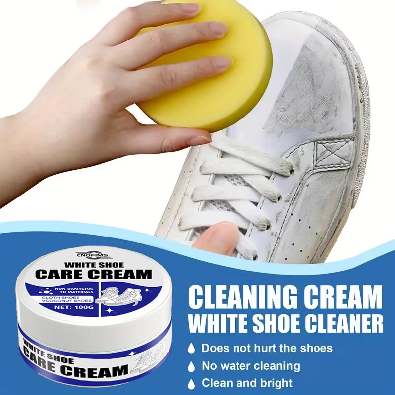 White Shoe Cleaner Cream: Stai - Sneaker Cleaner recensie en prijs