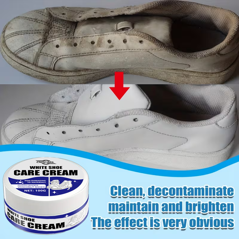 White Shoe Cleaner Cream: Stai - Sneaker Cleaner recensie en prijs