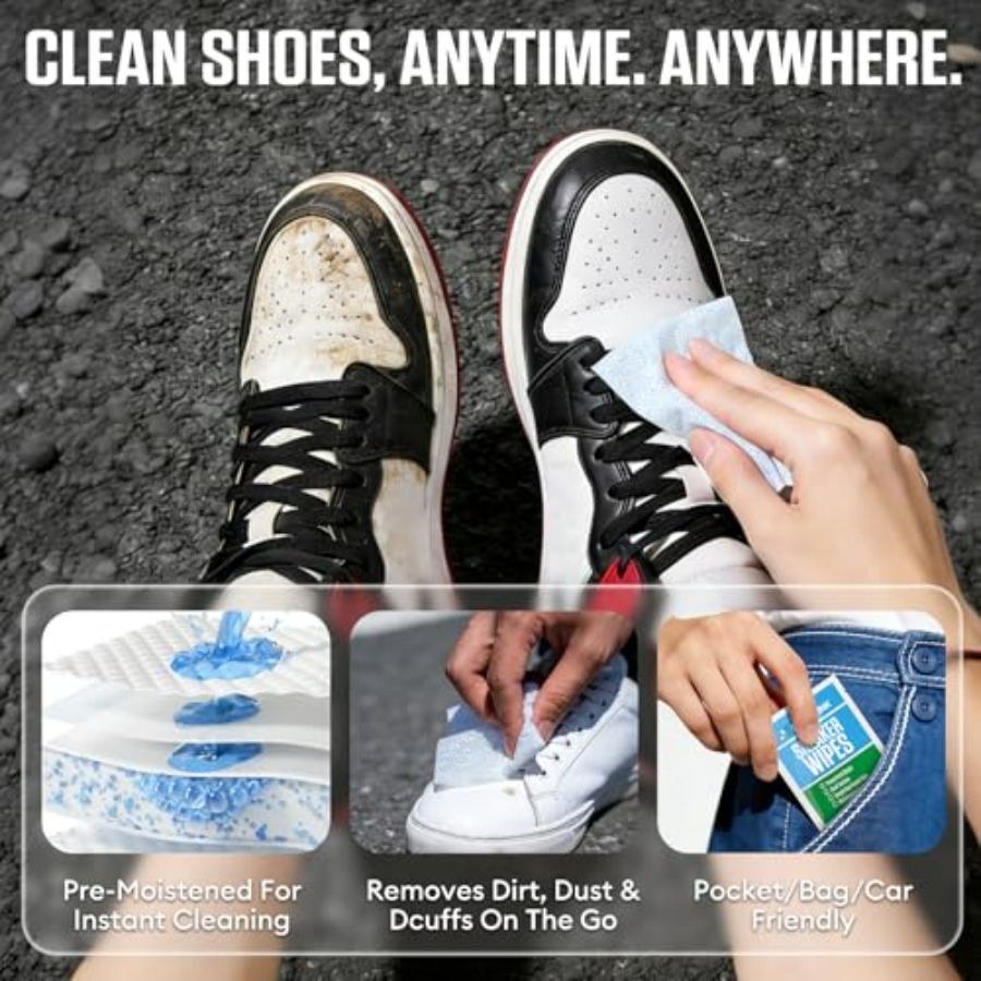 Sneaker Cleaning Wipes, Dual-S - Sneaker Cleaner recensie en prijs